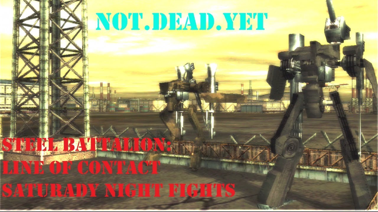 Steel Battalion Line of Contact in 2020! Saturday Night Fights YouTube