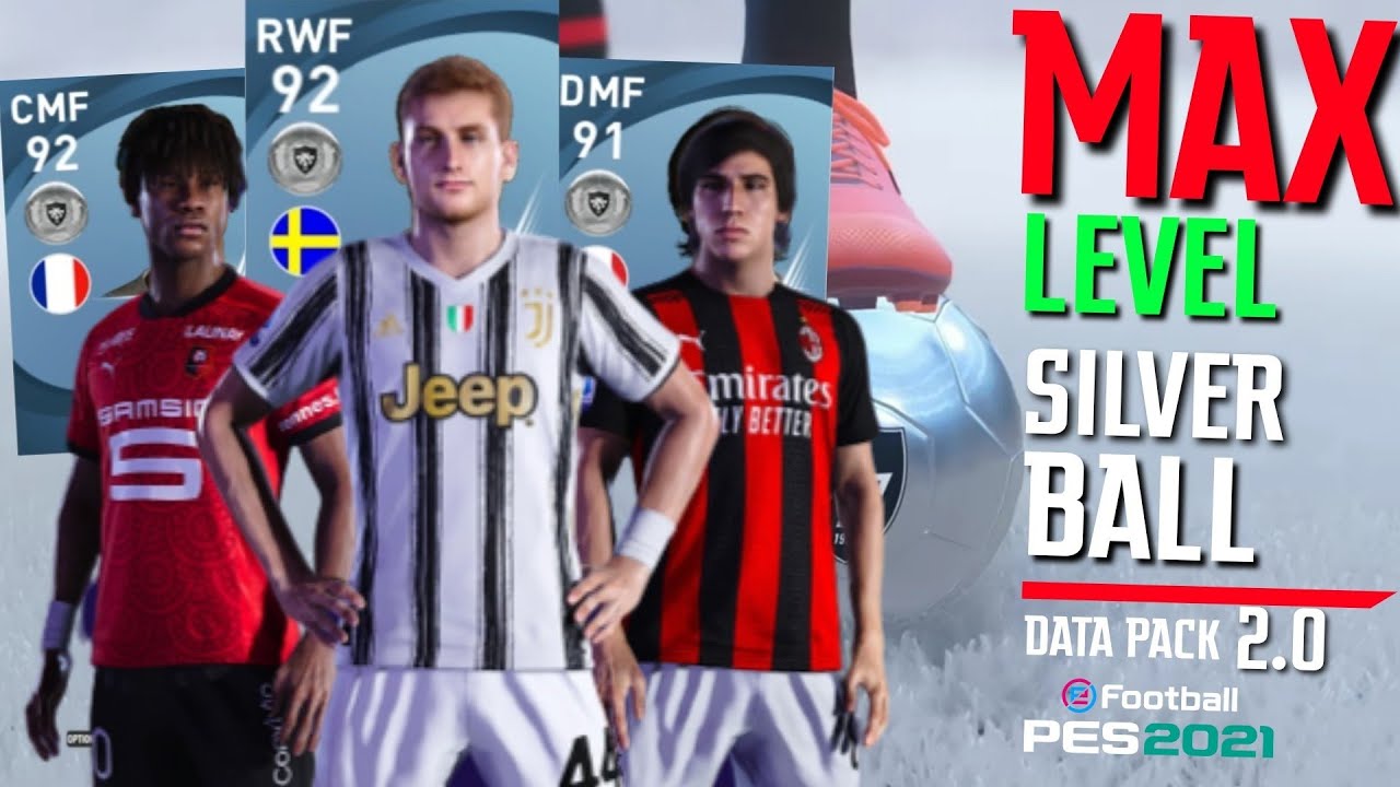Upgraded Best SILVER Ball Players | Max Stats, Rating, Playing Style & Skills | PES 2021 (DLC 2.0)