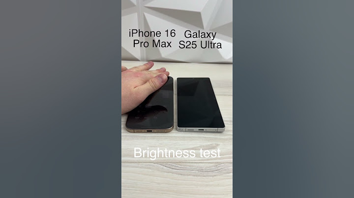 iPhone 16 Pro Max vs Galaxy S25 Ultra - BRIGHTNESS TEST! 🌞 Who Wins? #iphone16 #galaxys25 #tech
