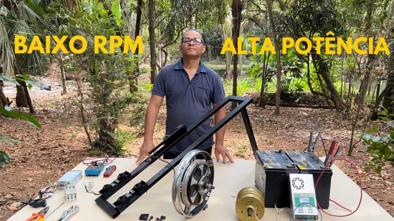 GERADOR DUPLO ALTO RENDIMENTO BAIXO RPM