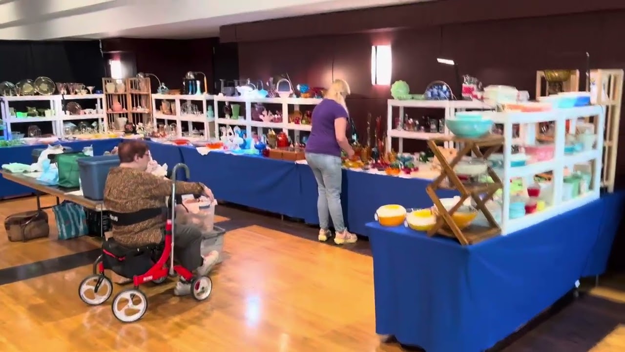 2025 Michigan Depression Glass Society Show Preview - YouTube
