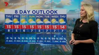 Mostly cloudy but dry tomorrow, 15. Lots of sunshine again on Friday and Saturday