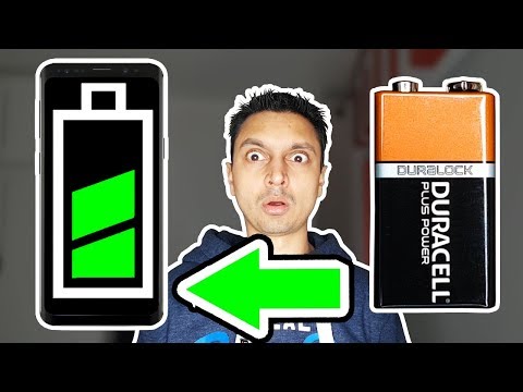 How to Charge your Phone with a Duracell Battery? Emergency Life Hack!