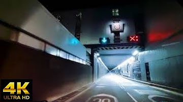 Teavel to Heathrow Airport Terminal 2 Departures (Drop off)- Enter & Exit Heathrow at night - 4K