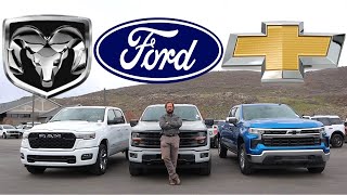 2025 Ram 1500 vs Ford F150 vs Chevy Silverado: Which Truck Is The Best?