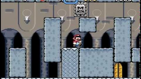 Super Mario World Custom Sprite - Non-Boss Homing Thwomp