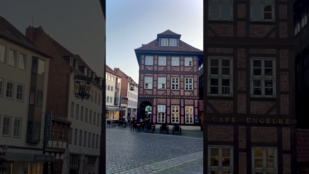 Beautiful Hildesheim, Germany. A marketplace dating all the way back to the 13th century.