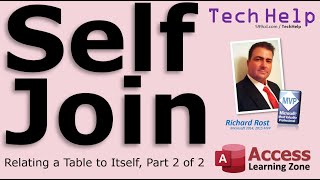 Celebrity Microsoft Access Self Join: Relating a Table to Itself, Part 2 of 2 Net Worth