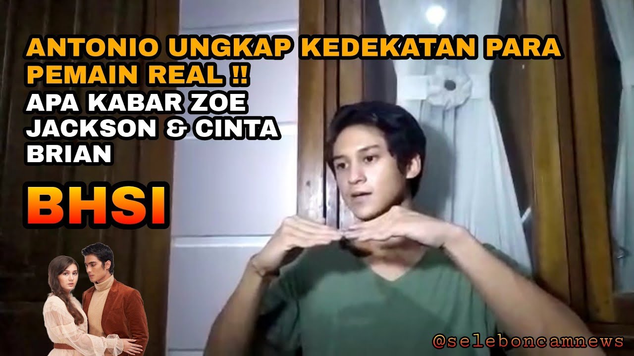 ZOE ABBAS & CINTA BRIAN MAKIN MESRA, ANTONIO : TAK ADA GIMICK KEDEKATAN PARA PEMAIN REAL !!