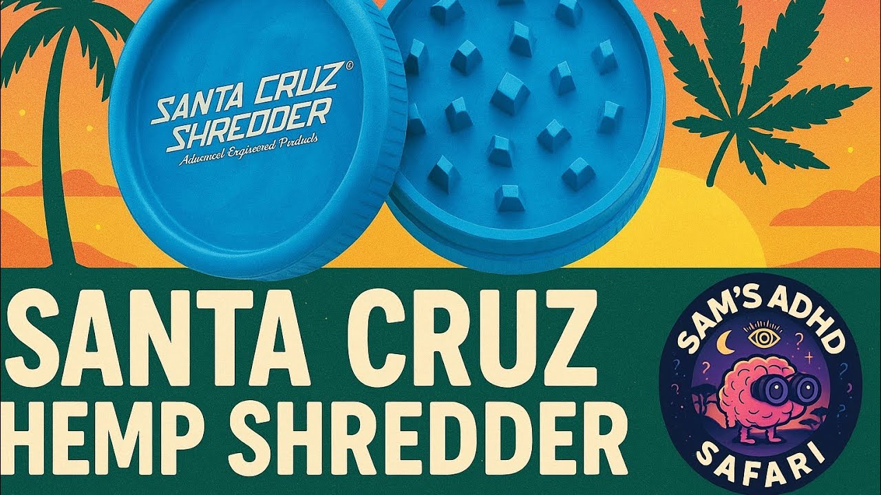 SANTA CRUZ SHREDDER Two-Piece HEMP Grinder Review 