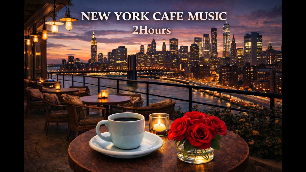 2 Hours of New York Calm Café Music for Study, Work, and Deep Focus – Vol.1