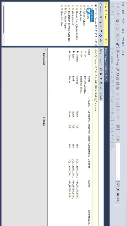 Object Explorer Details Uses In SQL Server #sqlserver #sql # ...