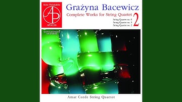 String Quartet, Op. 6: I. Andante - Allegro - Vivo - Andante