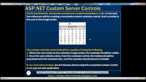 112 Asp net custom server controls Part 112