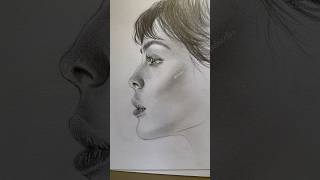 Step-by-Step Side Profile Nose Drawing Tutorial #shorst #art