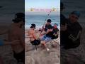 Das War Knapp Shorts Strand Fisch Angeln Florida NY Longisland Hai Haifischangeln