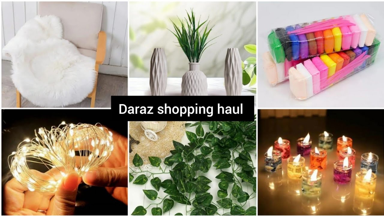 Daraz Shopping Haul Room Decoration items from Daraz Room Decoration 2024 YouTube