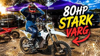 Testing the world’s fastest dirtbike!!! 80hp Stark Varg…