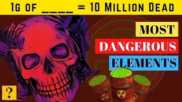 Most Dangerous Elements Of Earth We Have Discovered So Far