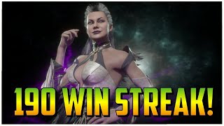 190 WIN STREAK Ranked #1 Elder God Sindel - Mortal Kombat 11 Ranked Matches #2 (Kombat League)