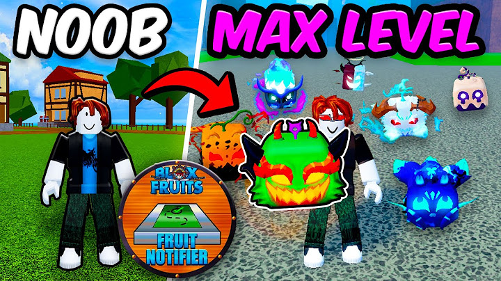 Noob to MAX With Fruit Notifier | Roblox Blox Fruits