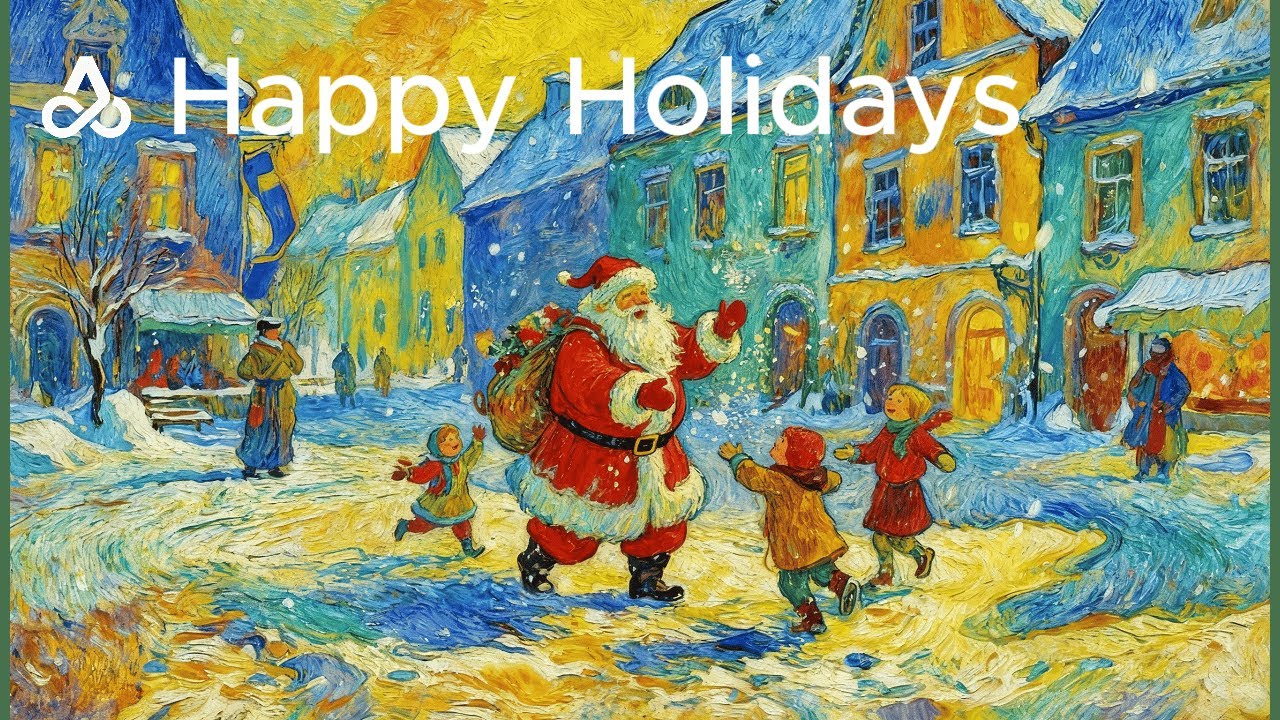 Cheerful Holiday Piano Happy Holiday Music