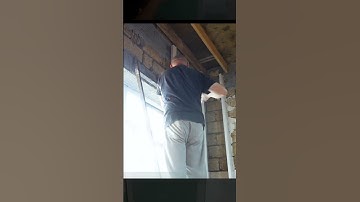 Straight as an Arrow Mastering Plastering with Plumb Bob Guides #shorts