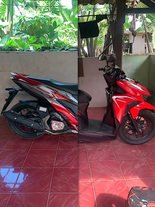 merah mazda di kombinasi silver stone cocom gak menurut lu cuy? #variomodifikasi #automobile #fyp