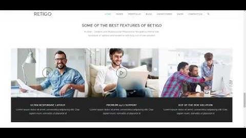 Retigo Creatve Multipurpose Wordpress Theme +Download Link