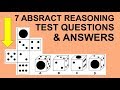 7 ABSTRACT REASONING Test Questions and Answers!