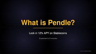 What is Pendle? Lock in 12%+ APY on Stablecoins (Explained in 5 Min)