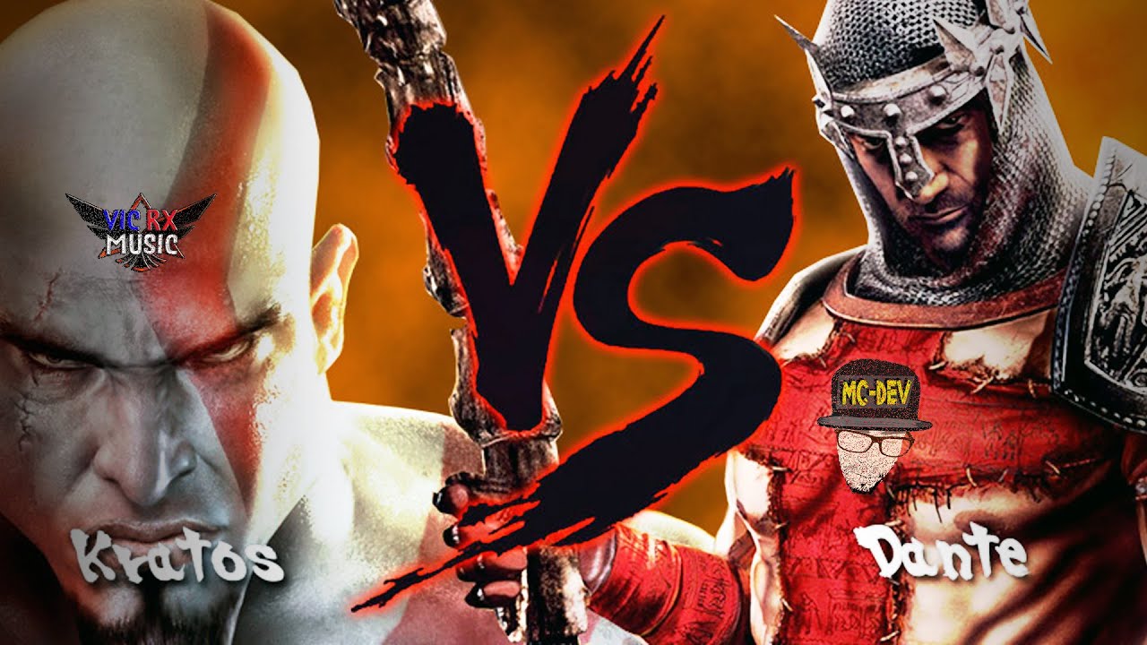 Kratos vs Dante Cover Épicas Batallas de Rap del Frikismo Keyblade MCD