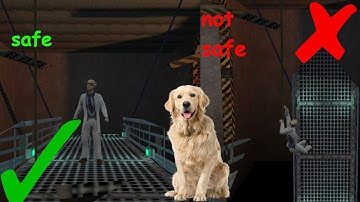 how to save bridge scientist in half life 1
