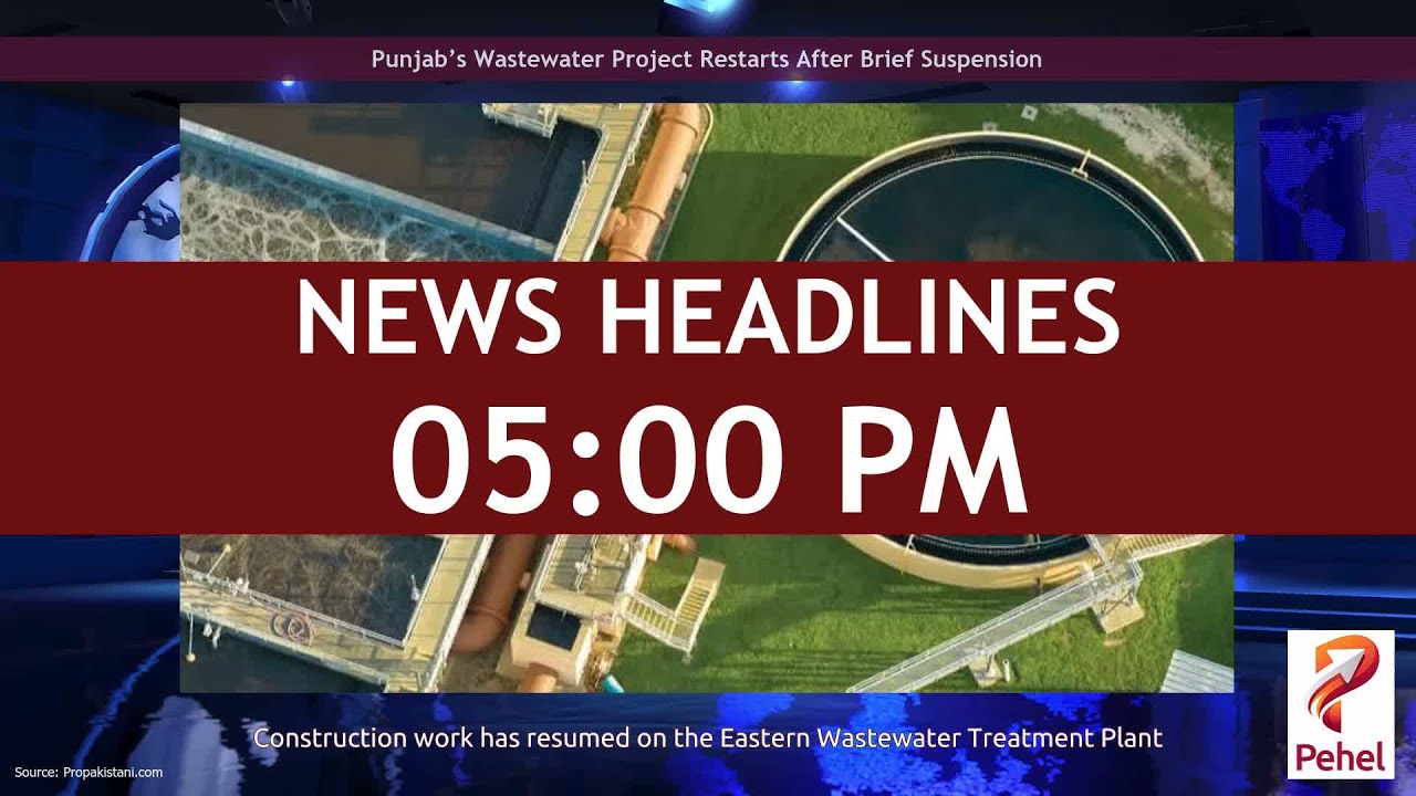 Construction Progress on Faisalabad Wastewater Infrastructure