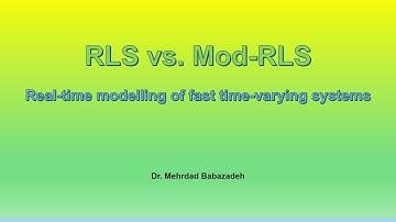 1.Beyond Limits of Recursive Least Square (RLS): A Novel Approach to Track Fast Time-Varying Systems