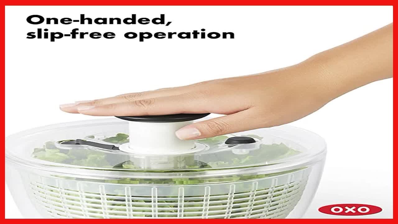  OXO Good Grips Little Salad & Herb Spinner Small: Home