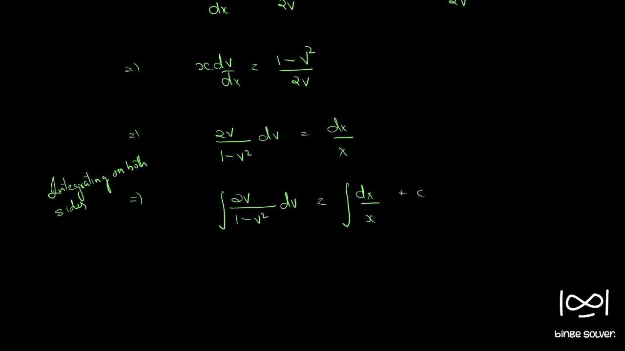 3 3x 2 Y 2 Dx 2xydy 0