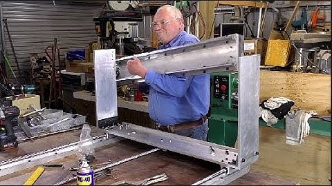 Episode 6 MAKE A CNC ROUTER WITH SIMPLE WOODSHOP TOOLS (GANTRY and X- axis)