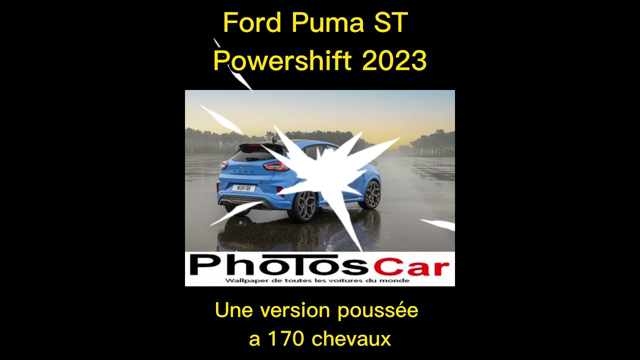 Ford Puma ST Powershift (2023), maintenant en micro-hybride de 170 ch à  boîte auto