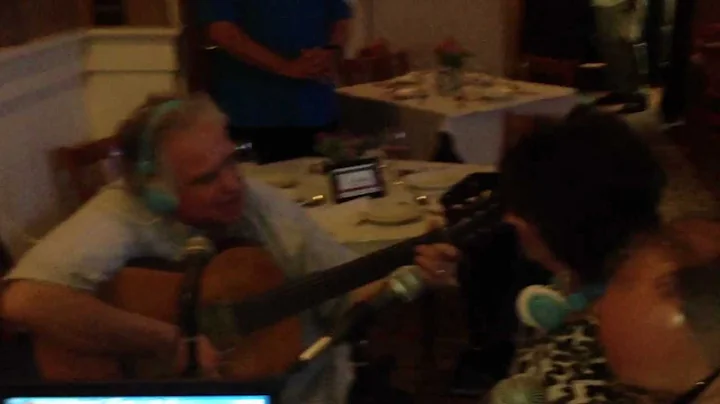 Deana Martin serenaded by Ernie Rossi