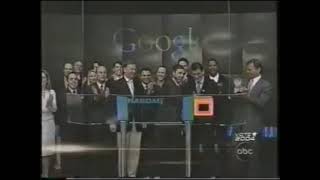 Google debut NYSE 19-08-2004