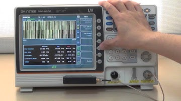 GSP-9300 FM Analysis Function