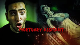 این جسد زندس?? گیمپلی بازی ترسناک mortuary assistant