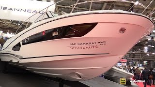 2017 Jeanneau Cap Camarat 10.5 WA Motor Boat - Walkaround - Debut at  2016 Salon Nautique Paris