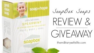 SoapBox Soaps // Review & Giveaway