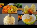 Crema Extra Firme de Mandarina y Limón para decorar y rellenar pasteles | Postre fácil