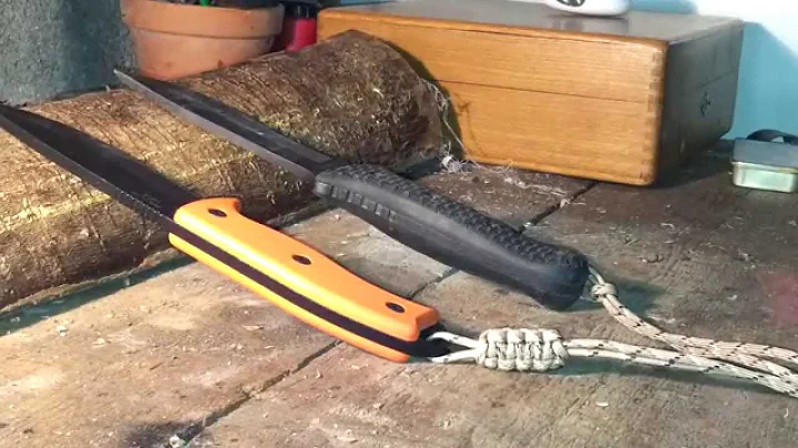 ESEE 5 vs Schrade schf9
