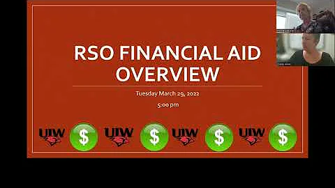 RSO Financial Aid Overview 2022