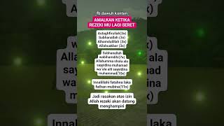Amalan Ketika Rezekimu Lagi Seret