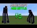 Endersent(Minecraft Dungeons) Vs Mutant Enderman(Mutant Creatures) - Minecraft Mob Battle